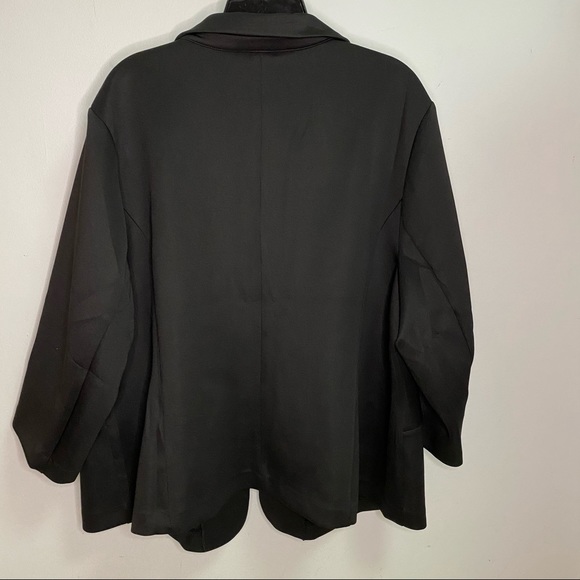 NEW 89th & Madison Black Open Front Blazer Women’s suit jacket plus Size 2X - Picture 8 of 9